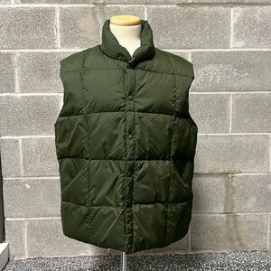 NWOT - LANDS END - MENS PUFFER VEST - LARGE (42-44)
